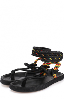 Плетеные сандалии с застежкой велькро Isabel Marant Etoile