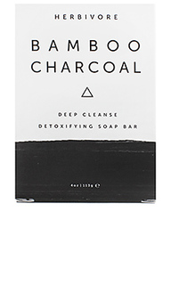 Брусковое мыло bamboo charcoal cleansing - Herbivore Botanicals