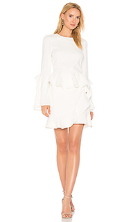 El chino flare sleeve mini dress - Rebecca Vallance