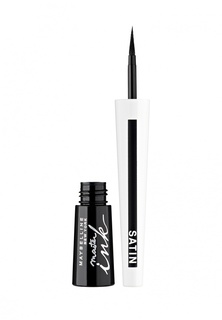 Подводка Maybelline New York Master Ink  оттенок 01  Черный Сатин  9 г