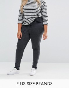 Зауженные джинсы New Look Plus - Черный