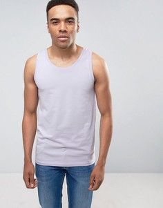 Фиолетовая обтягивающая майка ASOS - Фиолетовый