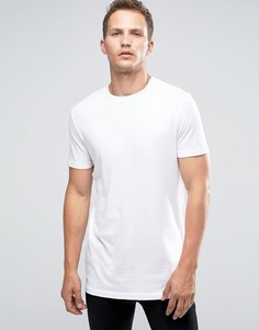 Удлиненная футболка Celio - Белый