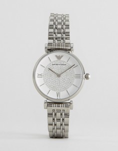 Серебристые часы Emporio Armani AR1925 Gianni - Серебряный