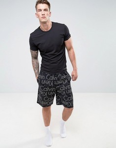 Тканые шорты для дома Calvin Klein - Черный