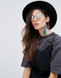 Серьги-подвески в виде кисточек ASOS - Синий