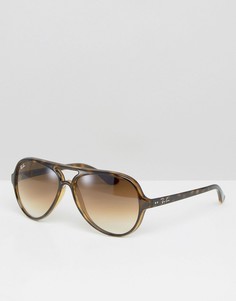 Солнцезащитные очки-авиаторы Ray-Ban 0RB4125 - Черный
