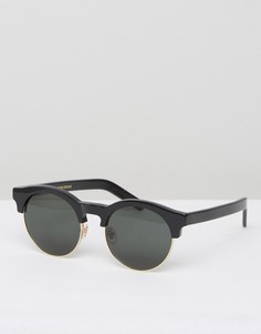 Черные круглые солнцезащитные очки Han Kjobenhavn - Черный