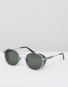 Солнцезащитные очки в стальной оправе Han Kjobenhavn Outdoor - Черный