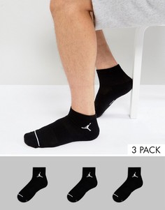 3 пары черных носков Nike Jordan SX5544-010 - Черный