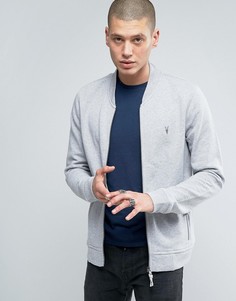 Трикотажный бомбер AllSaints - Серый