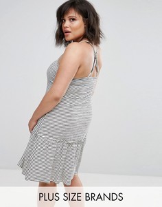 Платье асимметричной длины Junarose Plus - Мульти