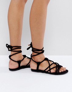 Сандалии ASOS FACTOR - Черный