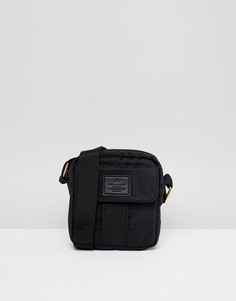 Черная сумка с карманом ASOS - Черный