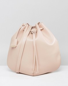 Розовая сумка дафл на плечо с затягивающимся шнурком Glamorous - Бежевый