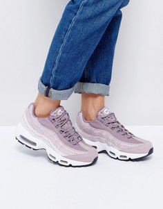 Фиолетовые кроссовки Nike Premium Air Max 95 - Фиолетовый