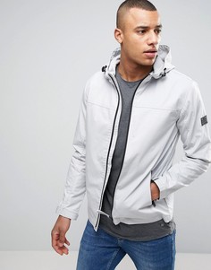 Легкая куртка с капюшоном Jack & Jones Core - Кремовый