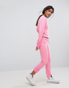 Облегающие спортивные брюки Wildfox Malibu - Розовый