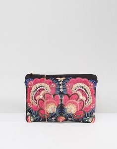 Клатч с цветочной отделкой New Look - Мульти