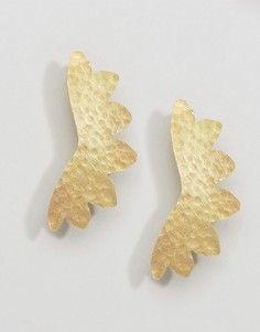 Серьги-гвоздики Made Otoua - Золотой
