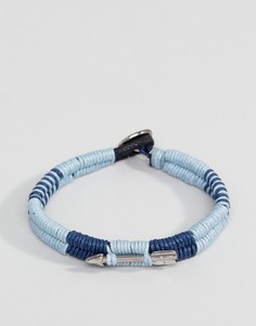 Темно-синий браслет-шнурок Icon Brand - Темно-синий