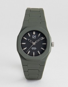 Зеленые часы с камуфляжным принтом D1 Milano - Зеленый