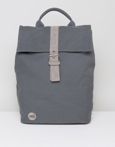 Парусиновый рюкзак темно-серого цвета Mi-Pac - Серый