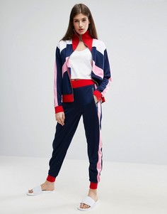 Спортивные штаны с контрастными вставками ASOS - Мульти