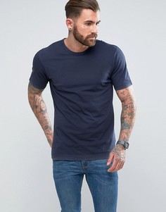 Свободная длинная футболка G-Star - Синий