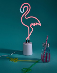 Большой неоновый светильник в виде фламинго Sunnylife - Мульти