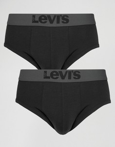 2 черных трусов Levis - Черный