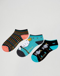 3 пары спортивных носков Sock Shop - Мульти