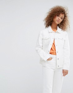 Джинсовая куртка Weekday - Белый