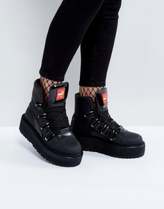 Ботинки на шнуровке с люверсами Puma x Fenty By Rihanna - Черный