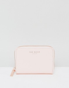 Кошелек колор блок на молнии Ted Baker Beryl - Розовый