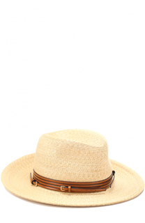 Соломенная шляпа с ремешком Philip Treacy