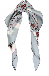 Шелковый платок с принтом Valentino