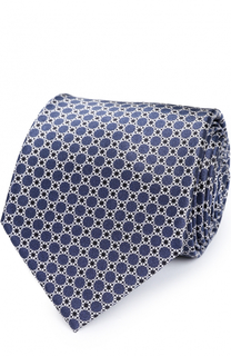 Комплект из шелкового галстука и платка Brioni
