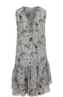 Мини-платье с оборками и принтом Zadig&amp;Voltaire