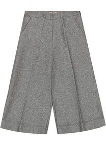 Хлопковые брюки свободного кроя Ermanno Scervino