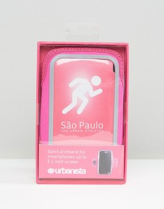 Спортивный браслет на предплечье Urbanista Sao Paulo - Розовый