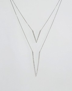 Двухъярусное ожерелье ALDO - Серебряный