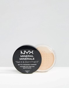 Минеральная пудра для завершения макияжа NYX Professional Make-Up - Кремовый