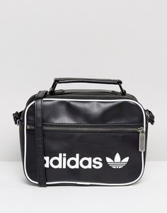 Черная маленькая сумка в винтажном стиле Adidas Originals - Черный
