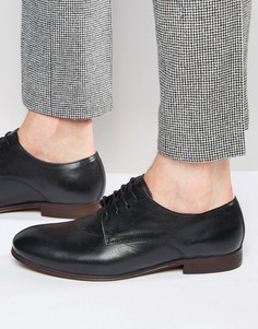 Кожаные туфли дерби Hudson London Champlain - Черный