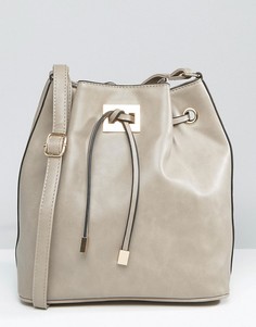 Гладкая сумка Yoki Fashion - Серый