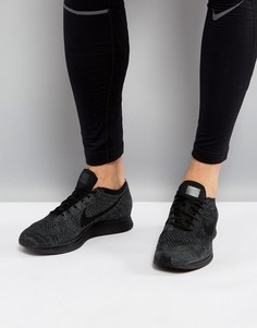 Черные кроссовки Nike Running Flyknit Racer 526628-009 - Черный