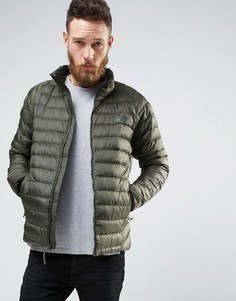 Зеленый стеганый пуховик The North Face Trevail - Зеленый