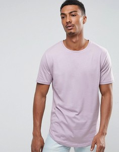 Длинная футболка Troy - Фиолетовый