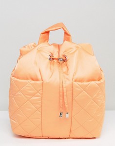 Стеганый рюкзак ASOS LIFESTYLE - Оранжевый